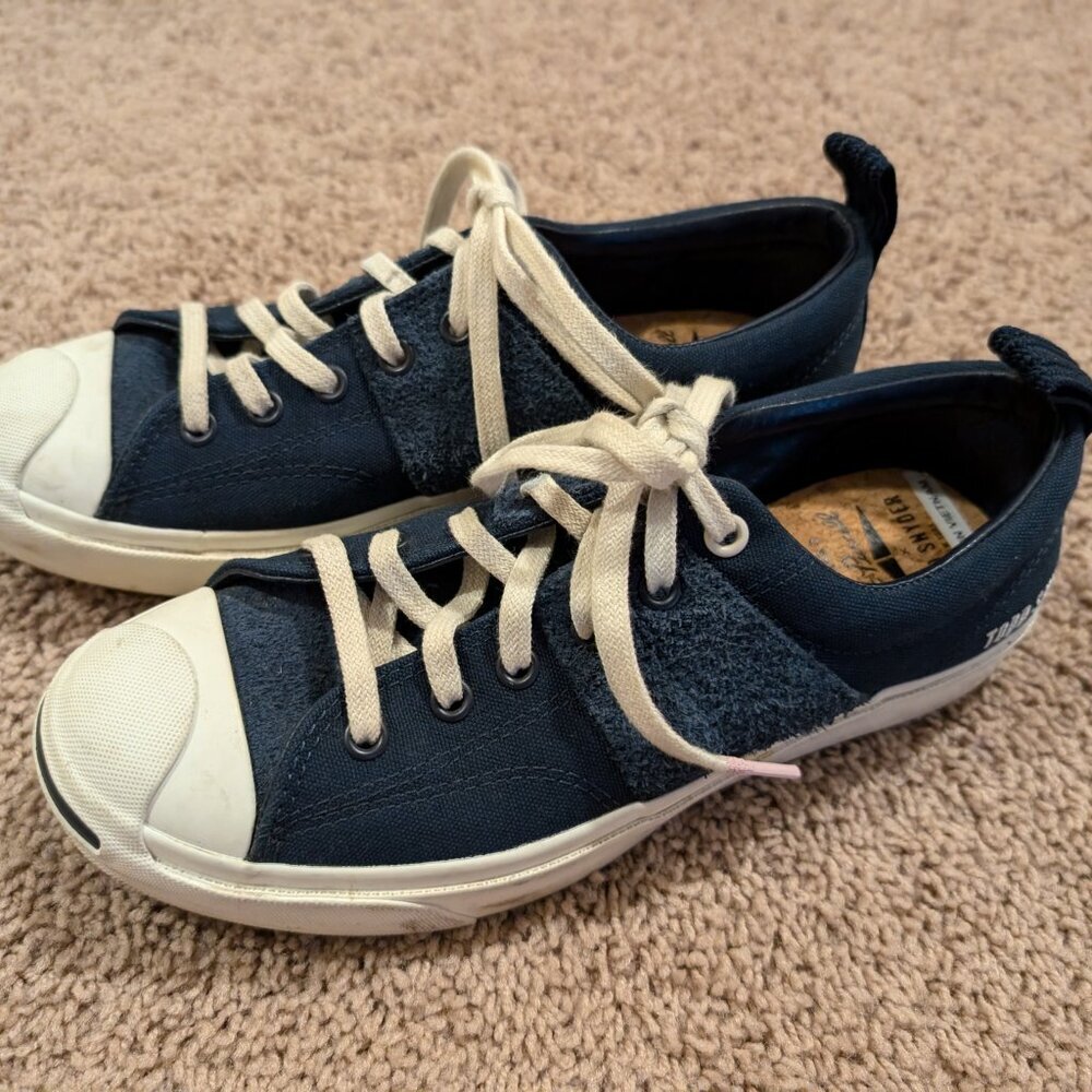Converse Jack Purcell Todd Snyder the one with the wedge shoes mens 6 womens 7.5